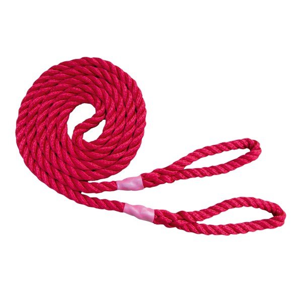 Red Calving Rope 2 Loop - 8mm x 1.8 Metre