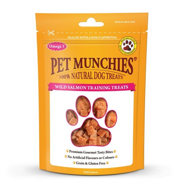 Pet Munchies Training Treats Wild Salmon 50g