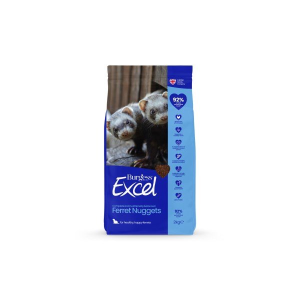 Burgess Excel Ferret Nuggets 2kg