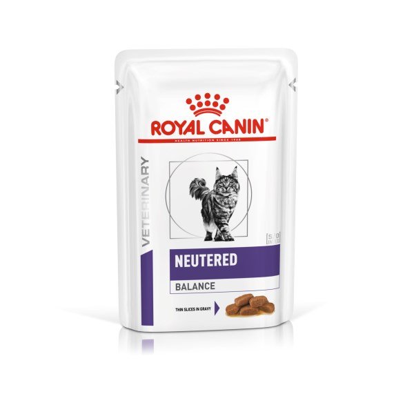 Royal Canin Veterinary Health Nutrition Feline Neutered Satiety Balance 48 x 85g