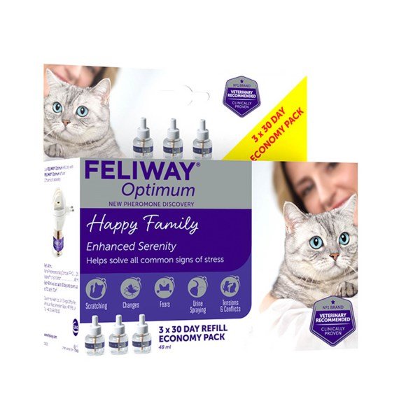 Feliway Optimum Refill 48ml x 3