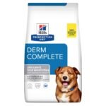 Hill's Prescription Diet Derm Complete Skin Care and Food Sensitivities Dry Dog Food with Rice & Egg Bag