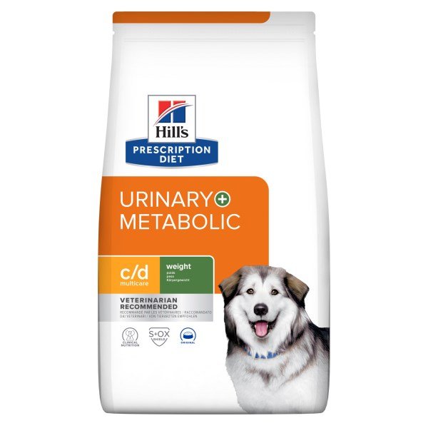 Hill's Prescription Diet c/d Multicare + Metabolic Urinary and Weight Care Dry Dog Food 1.5kg Bag