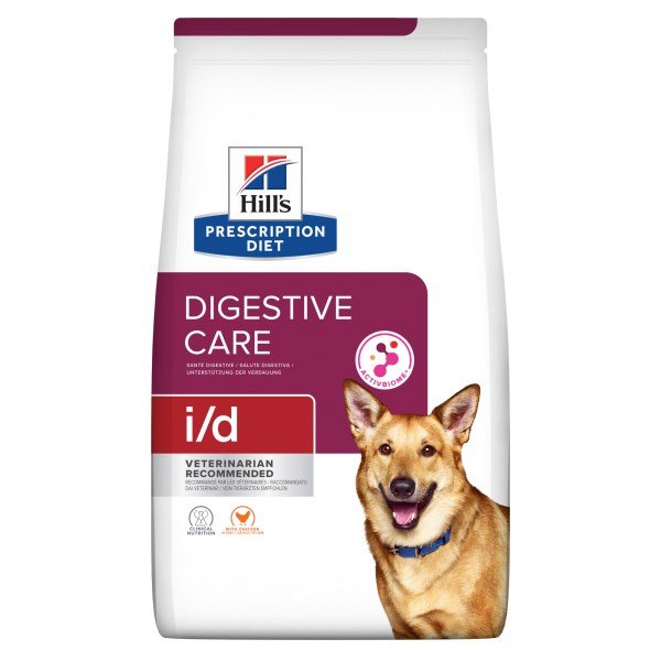 Hill's Prescription Diet i/d Digestive Care Dry Dog Food with Chicken 16kg Bag