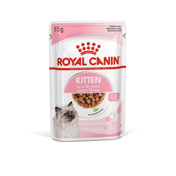 RC Kitten Instinctive Chunk in Gravy 85g x 12 x 4