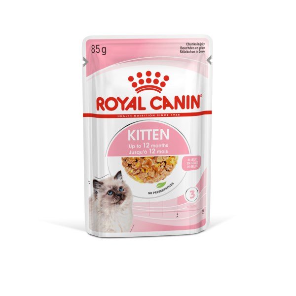 RC Kitten Instinctive Chunks In Jelly 85g x 12 x 4