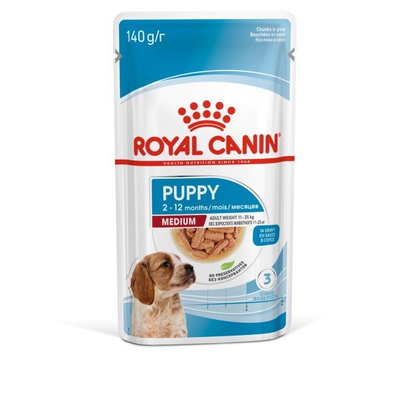 RC Medium Puppy 140g x 10 x 4