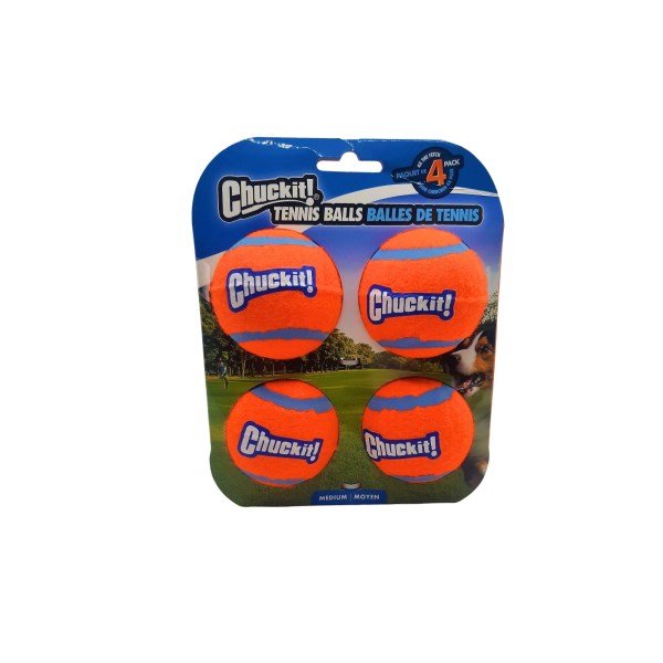 Chuckit! Tennis Ball 4 Pack