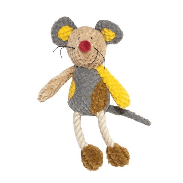 Molly Mouse Plush Dog Toy