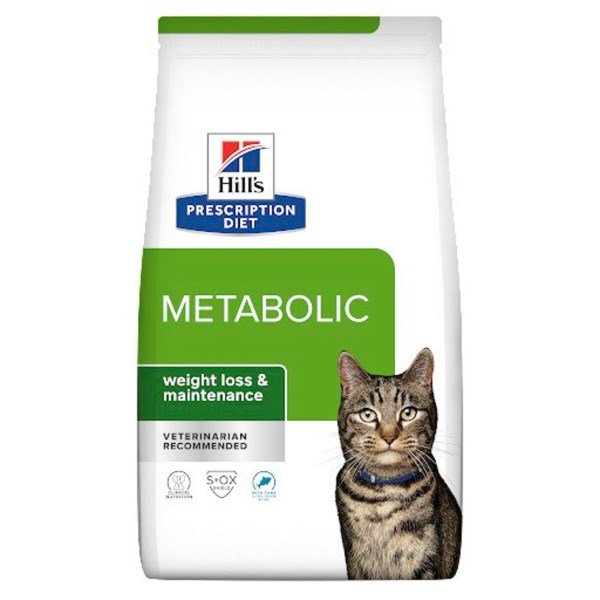 Hill's Prescription Diet Metabolic Weight Management Dry Cat Food with Tuna 3kg