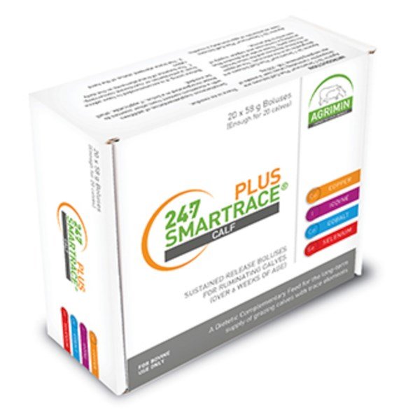 24-7 Smartrace Plus Bolus for Calves 58g x 20