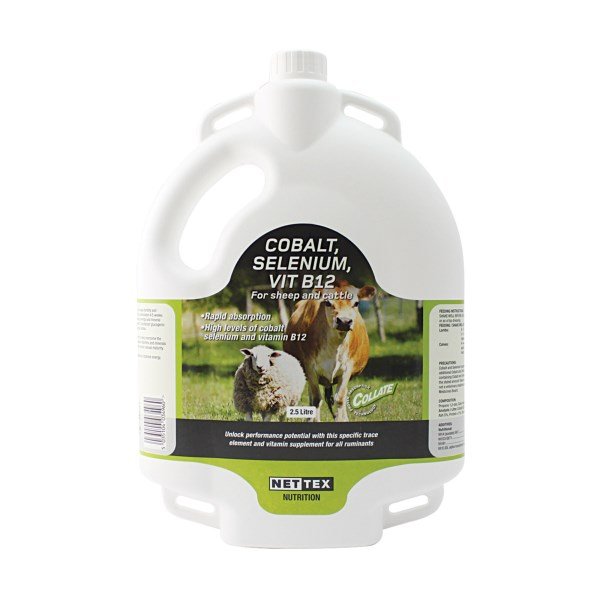 Cobalt Selenium & B12 Back Pack 4 X 2.5 Litres