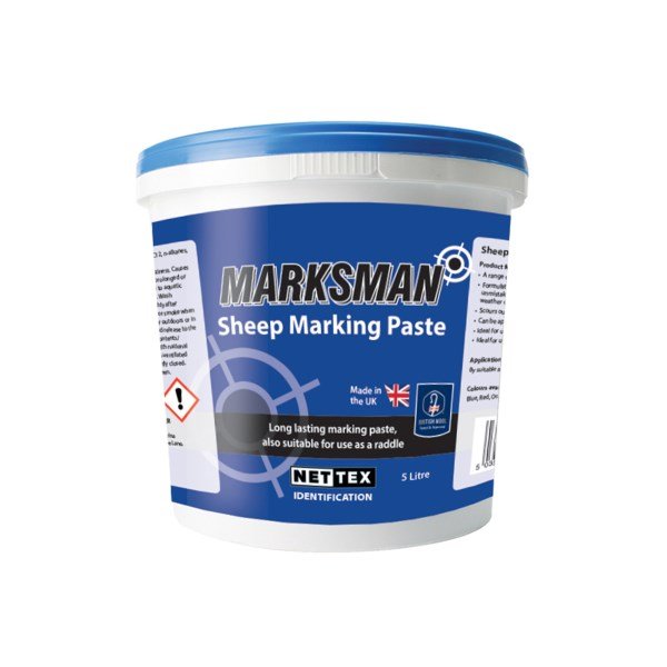 Marksman Marking Paste Blue 4 X 5 Litres