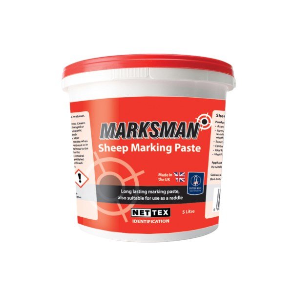 Marksman Marking Paste Red 4 X 5 Litres