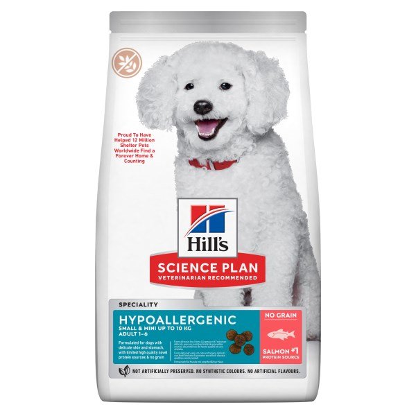 Hill's Science Plan Canine Hypoallergenic Small & Mini Salmon 1.5kg1