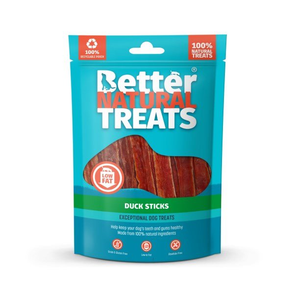 Better Natural Treats Duck Sticks