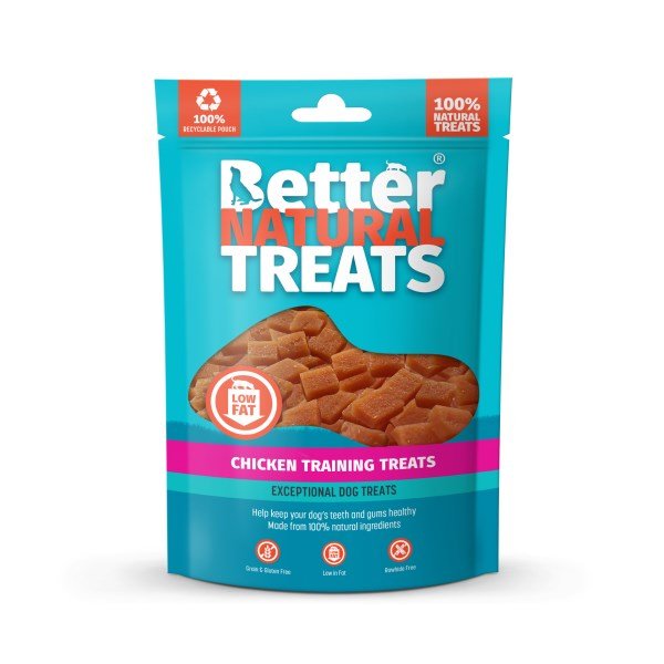 Better Natural Treats Chicken Training Treats