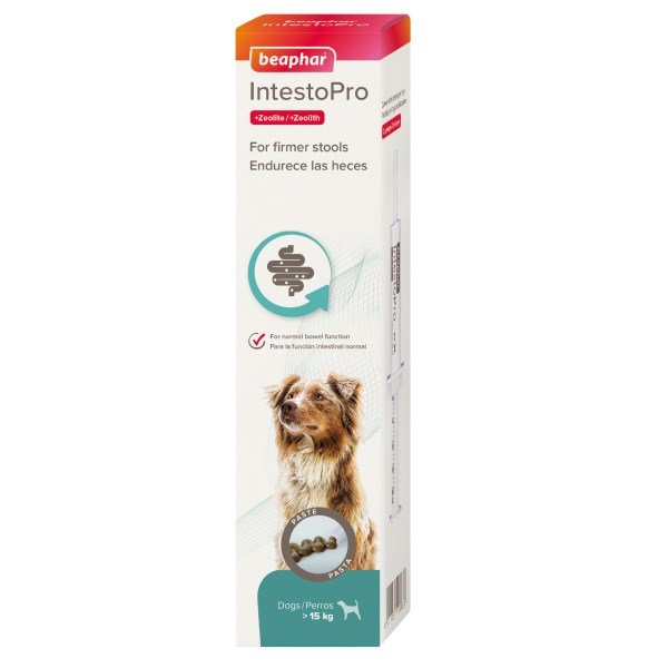 Beaphar IntestoPro Stool Firming Paste for Dogs 20ml x 2 Duo Pack