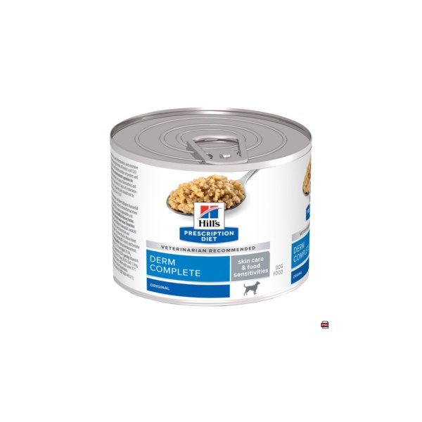 Hill's Prescription Diet Derm Complete Environmental/Food Sensitivities Original Recipe Wet Dog Food 200g x 12
