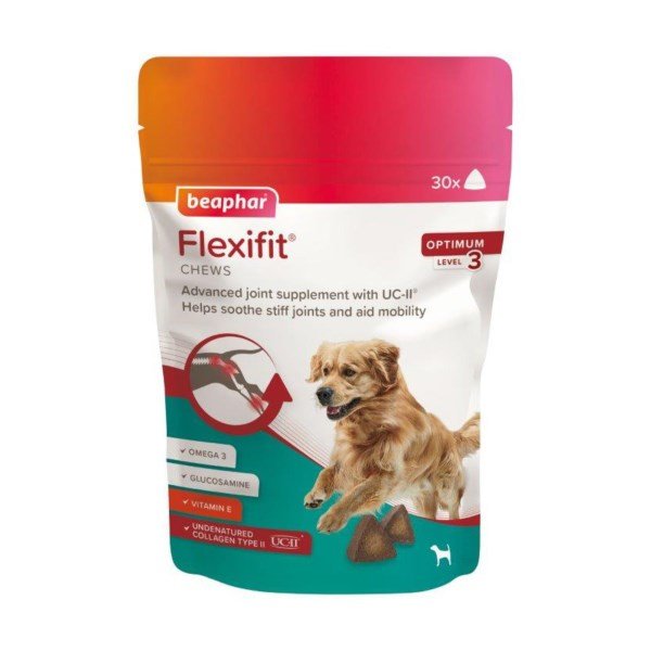 Beaphar Flexifit® Optimum UC-II® Joint Supplement Chews for Dogs 30 Chews