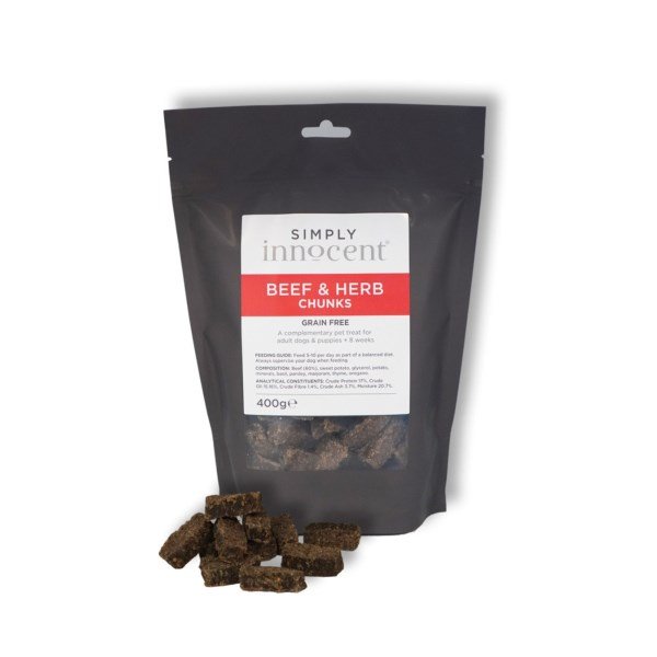 Simply Innocent Beef and Herb Chunks 400g