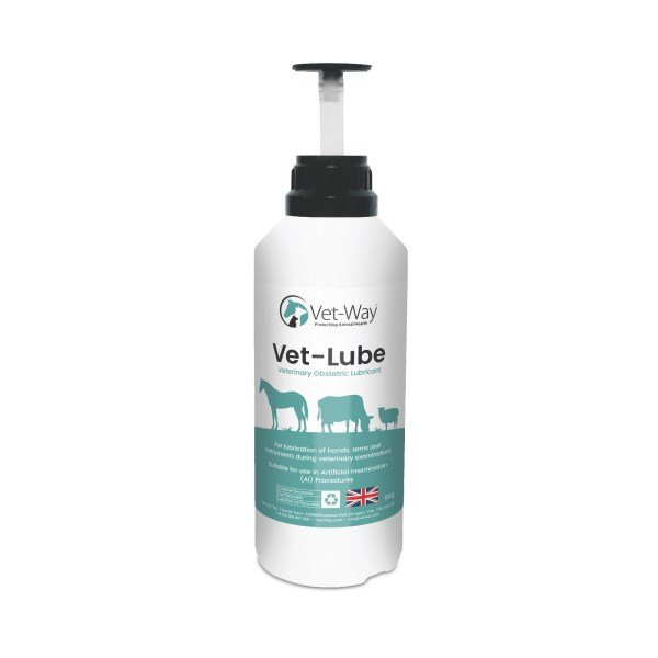 Vet-Lube Obstetric Lubricant Pull Spout 500ml