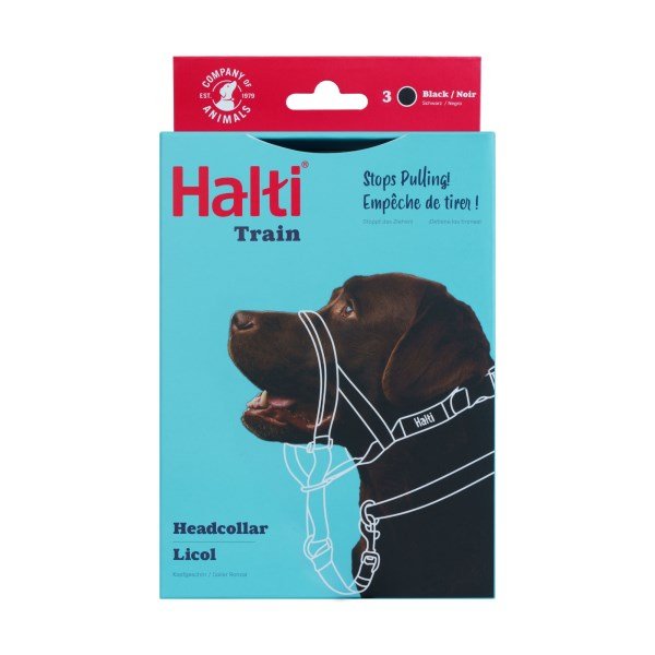 Halti Headcollar Black Size 3