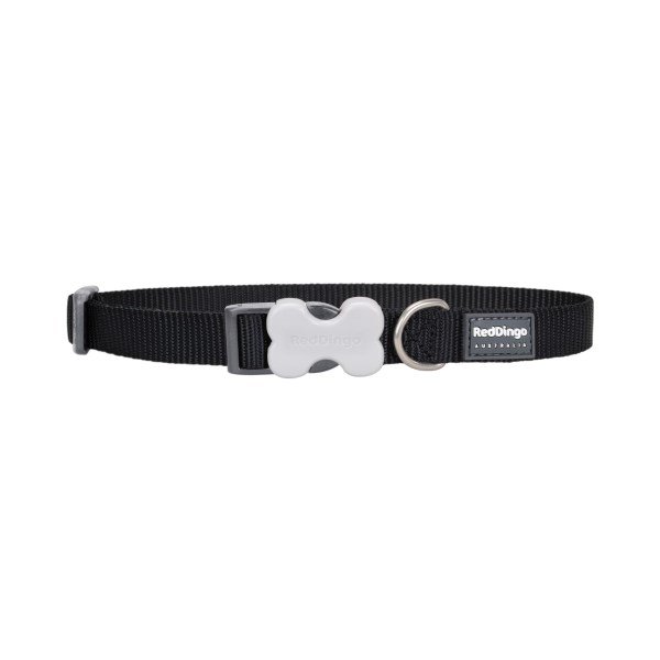 Red Dingo Dog Collar Classic Black X Small