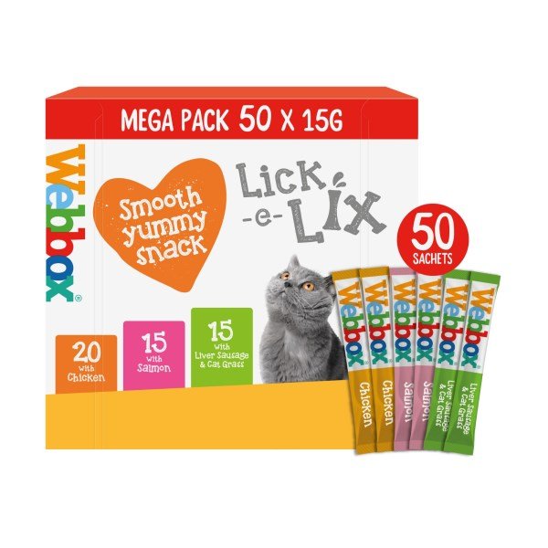 Webbox Lick-e-Lix Assorted Mega Pack