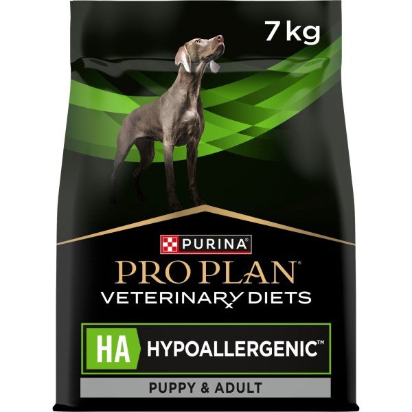 PRO PLAN VETERINARY DIETS HA Hypoallergenic Dry Dog Food 7kg