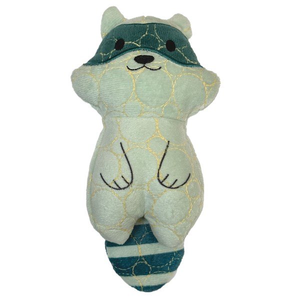 Bite Force Built with Kevlar Tough Plush Racoon