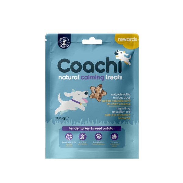 Coachi Natural Calming Treats Turkey 100g