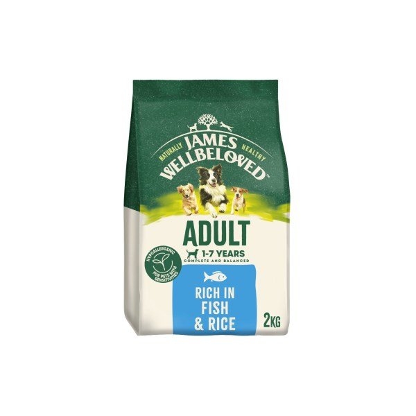 James Wellbeloved Adult Fish & Rice 2kg