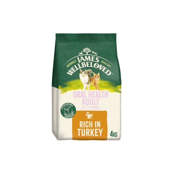 James Wellbeloved Oral Health Adult Turkey 4kg
