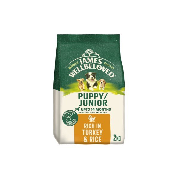 James Wellbeloved Puppy Turkey & Rice 2kg