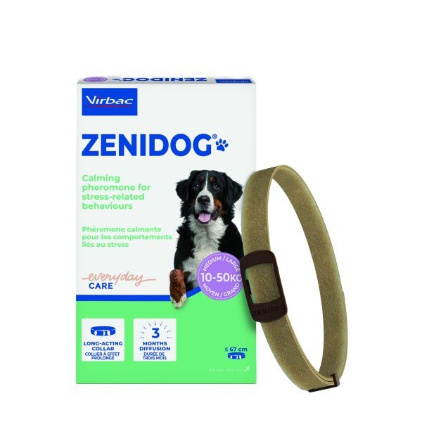 Zenidog Calming Collar for Medium & Large Dogs (10