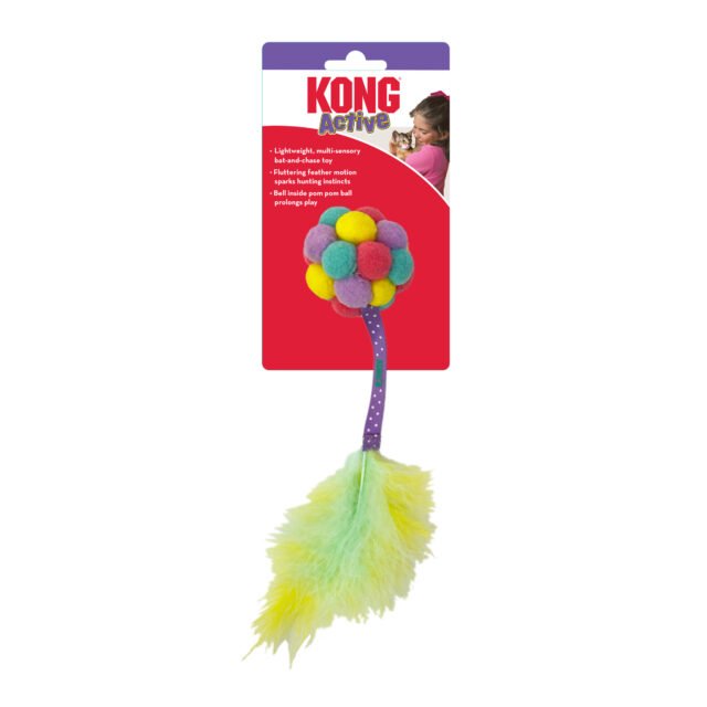 KONG Cat Active Bubble Ball (Assorted Colours)