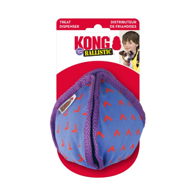 KONG Ballistic Hide 'N' Treat (Assorted Colours) - Medium