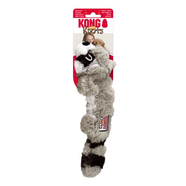 KONG Scrunch Knots Racoon - Small/Medium