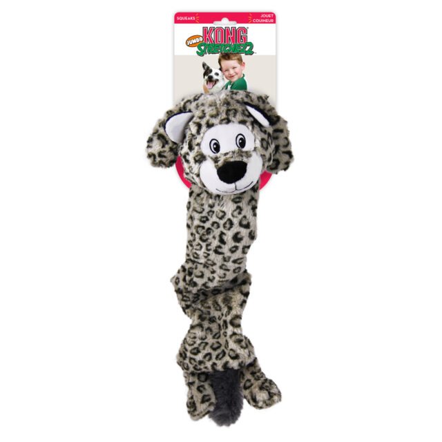 KONG Stretchezz Jumbo Snow Leopard - Extra Large
