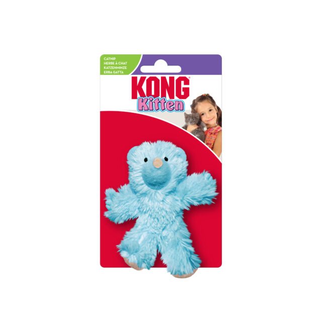 KONG Catnip Kitten Teddy Bear (Assorted Colours)