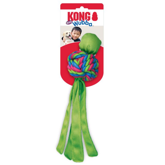 KONG Wubba Weaves Large (Assorted Colours)