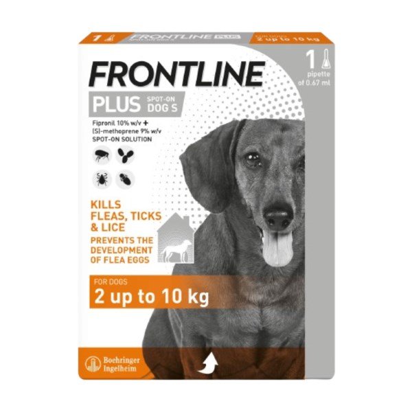 Frontline Plus Spot-on Small Dog x 1 Pipette