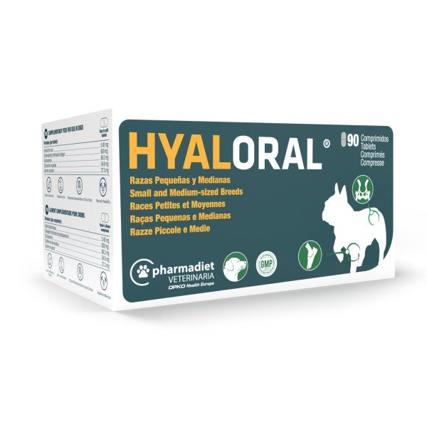 Hyaloral Small and Medium Tablets x 90