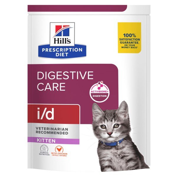 Hill's Prescription Diet i/d Digestive Care Dry Kitten Food with Chicken 1.5kg