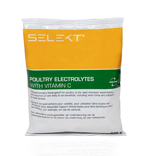Selekt Poultry Electrolytes 1kg x 8