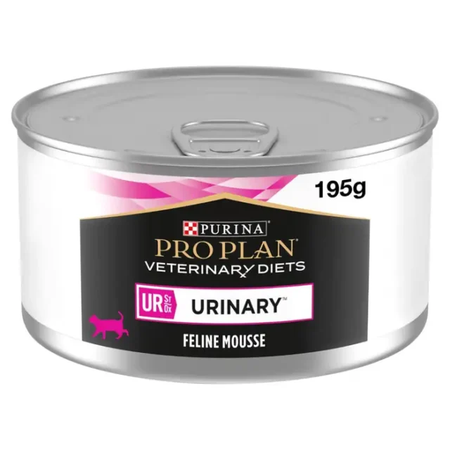 Purina Pro Plan Veterinary Diets UR Urinary - Wet Cat Food 24x195g Mousse