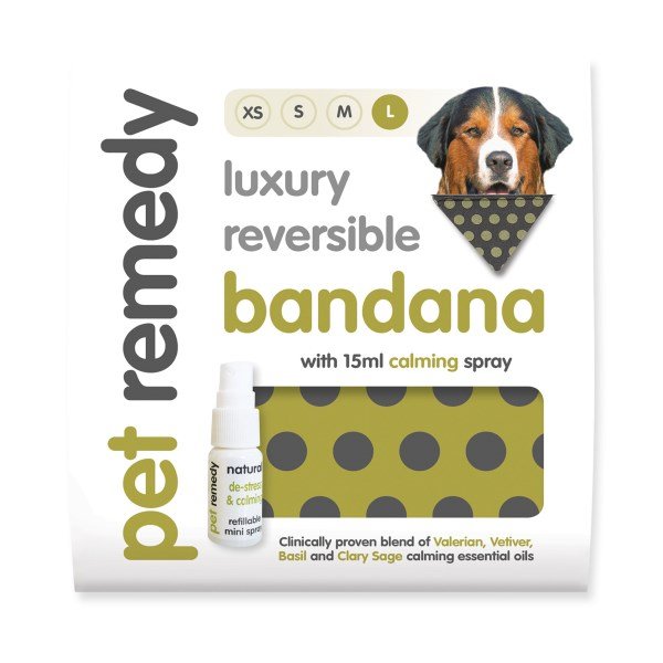 Pet Remedy Calming Bandana Kit - Large