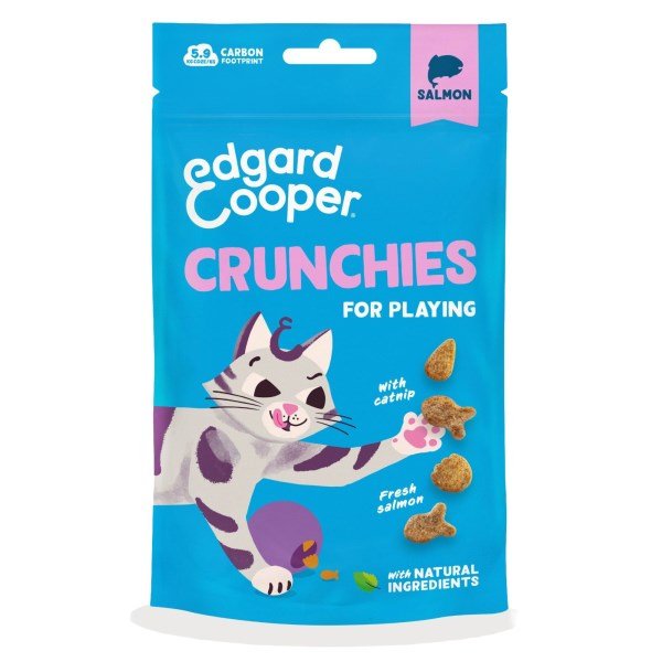 Edgard & Cooper Cat Crunchies Salmon Flavour 50g