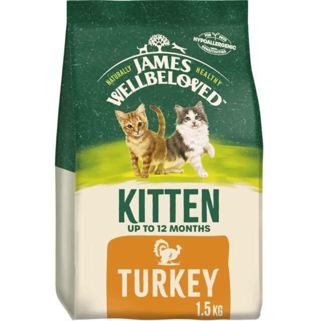 James Wellbeloved Kitten Turkey 1.5kg